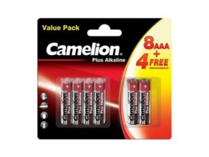 Batterie Camelion Plus Alkaline LR03 Micro AAA (8 St + 4 Free)