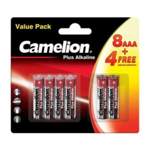 Batterie Camelion Plus Alkaline LR03 Micro AAA (8 St + 4 Free)