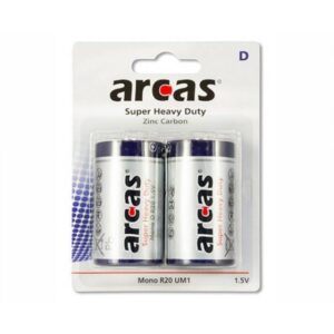 Batterie ARCAS Super Heavy Duty Mono D LR20 (2 St.)