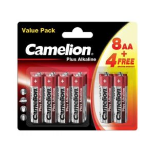 Batterie Camelion Plus Alkaline LR6 Mignon AA (8 St. +4 Free)