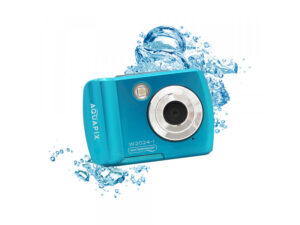 Easypix AQUAPIX W2024 SPLASH Ice Blue waterproof digital camera - Shoppydeals.fr