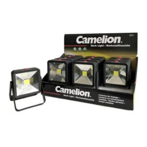 Présentoir de 12 lampes d´atelier 3W Camelion COB S31-4LR03D12