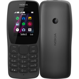 Nokia 110 Dual-SIM-Práctico Negro 16NKLB01A11