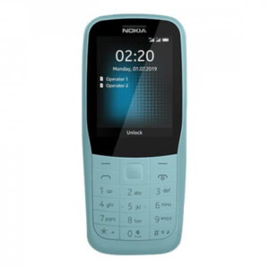 Nokia 220 4G Dual-SIM-Handy Blau 16QUEL01A03