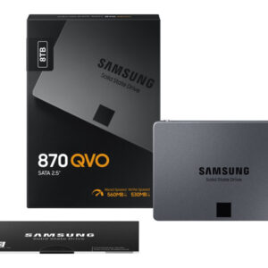 Samsung SSD 870 QVO 8TO SATA Intern 2.5  MZ-77Q8T0BW