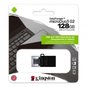 Kingston DataTraveler microDuo G2 128GB USB FlashDrive 3.0  DTDUO3G2/128GB