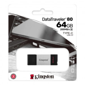 Kingston DataTraveler 80 64GB USB FlashDrive 3.0 DT80/64GB