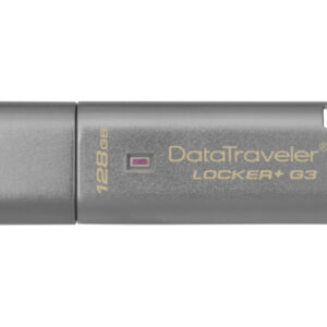Kingston DataTraveler Locker+ G3 128GB USB FlashDrive 3.0 DTLPG3/128GB