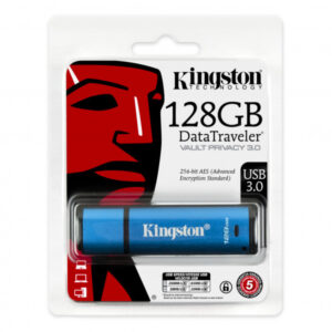 Kingston DataTraveler Vault Privacy 128GB USB FlashDrive 3.0 DTVP30/128GB