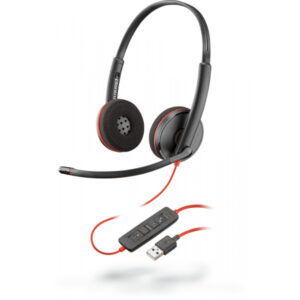 Plantronics Casque audio micro filaire Noir - C3220 3200 Series binaural USB 209745-201
