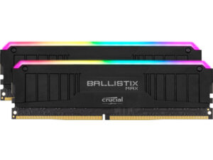 Crucial Ballistix Max RGB 16GB Black DDR4-4000 CL18 Dual BLM2K8G40C18U4BL
