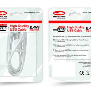 Reekin 2.4A SUPERFAST Chargeur USB Micro-USB - 1