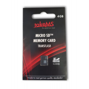 takeMS Micro SD Memory Card 4GB Retail