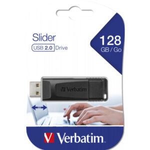 Verbatim USB-Stick 128GB  Store n Go Slider USB2.0 49328