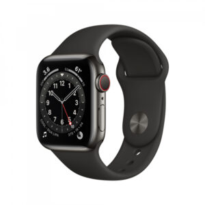 Apple Watch Series 6 Graphite Stainless Steel 4G Sport Band DE M06X3FD/A