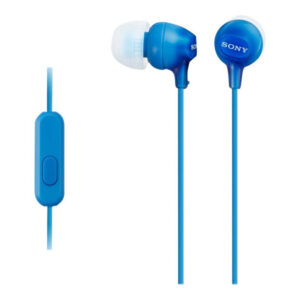 Sony Ecouteurs intra-auriculaires filaires avec microphone - Bleu - MDREX15APLI.CE7