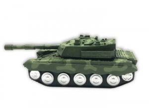 RC Tank 118 with light 4 Channel LANDCORPS (Green)