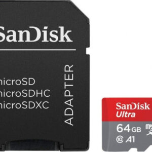 SanDisk carte mémoire MicroSDXC Ultra 64GB SDSQUA4-064G-GN6IA