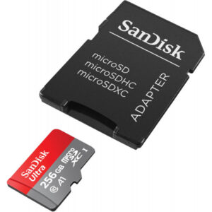 SanDisk carte mémoire MicroSDXC Ultra 256GB SDSQUA4-256G-GN6MA