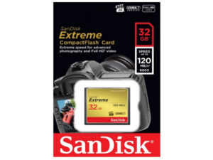 SanDisk carte mémoire CompactFlash Extreme 32GB SDCFXSB-032G-G46
