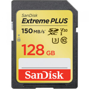SanDisk carte mémoire SDXC Extreme PLUS 128GB SDSDXW5-128G-GNCIN
