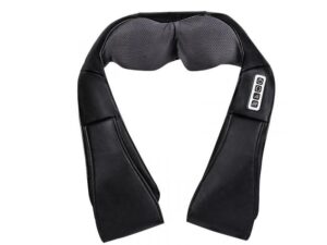 Masajeador de cuello Shiatsu con función de calor TD001B-5S (Negro)