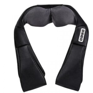 Masajeador de cuello Shiatsu con función de calor TD001B-5S (Negro)