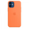 Apple iPhone 12 mini Silicone Case with MagSafe - Kumquat - MHKN3ZM/A