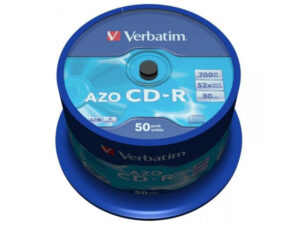 CD-R 80 Verbatim 52x DLP AZO 50er Cakebox 43343