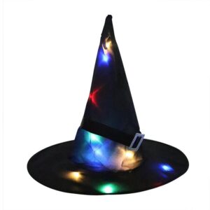 Halloween-LED-Hexenhut - Shoppydeals