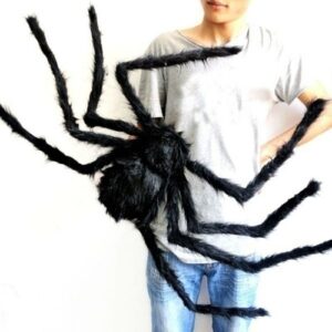 30cm 50cm 75cm 90cm 125cm 150cm 200cm Black Spider Halloween Decoration Haunted House Prop Indoor Outdoor cd9a0713 7201 4a64 99b9 ee503323940e