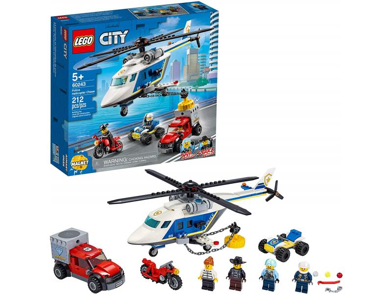 LEGO City L'arrestation en hélicoptère| 60243 - Shoppydeals