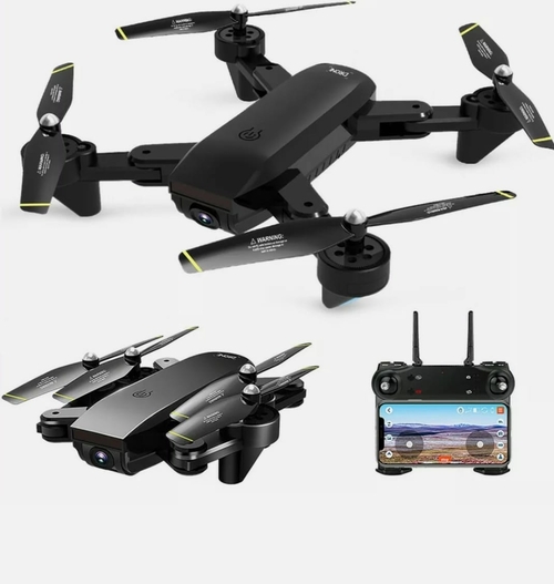 Drone quadricottero 4K 3D Ninja Dragons con doppia fotocamera - Shoppydeals