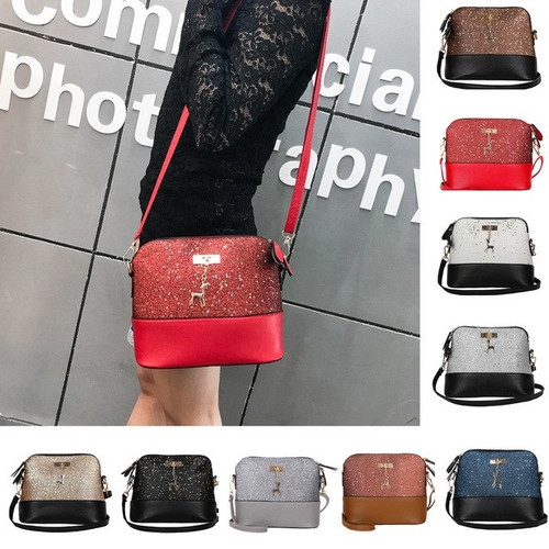 Fashion 2018 bags for Women Leather Splice shell style Handbag Shoulder Crossbody Bag Bolsas Feminina 2.jpg 640x640 2