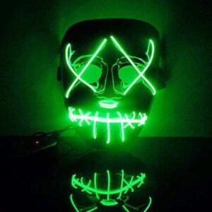 Halloween LED Light Mask Up Funny Mask Masks Glow In Dark Masks Party Festival Halloween Cosplay 4.jpg 640x640 4