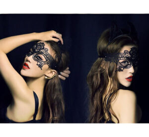 Masquerade Lace Mask Catwoman Halloween Black Cutout Prom Party Mask Accessories 2.jpg 640x640 2