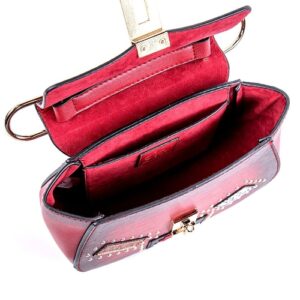 OH AC1228 Handbag Crossbody Bag USA Nights Red Wine AV4