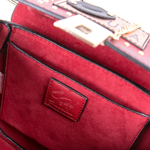 OH AC1228 Handbag Crossbody Bag USA Nights Red Wine AV5