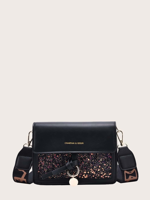 Women Glitter Sequin Crossbody Bag - Shoppydeals
