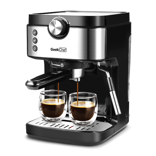 Espressomachine, koffiezetapparaat 20 bars GeekChef - Shoppydeals