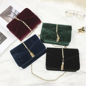 fashion 2018 Women Messenger Bags Fashion Velour Tassel Handbag Crossbody Shoulder Bags Bolsas Feminina drop shipping 2.jpg 640x640 2