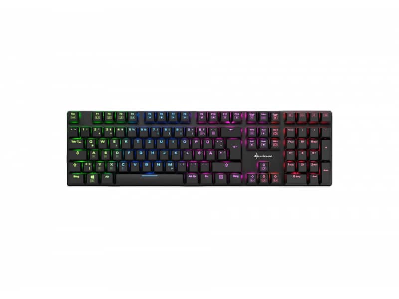 Sharkoon PureWriter RGB blauw toetsenbord - Shoppydeals.com