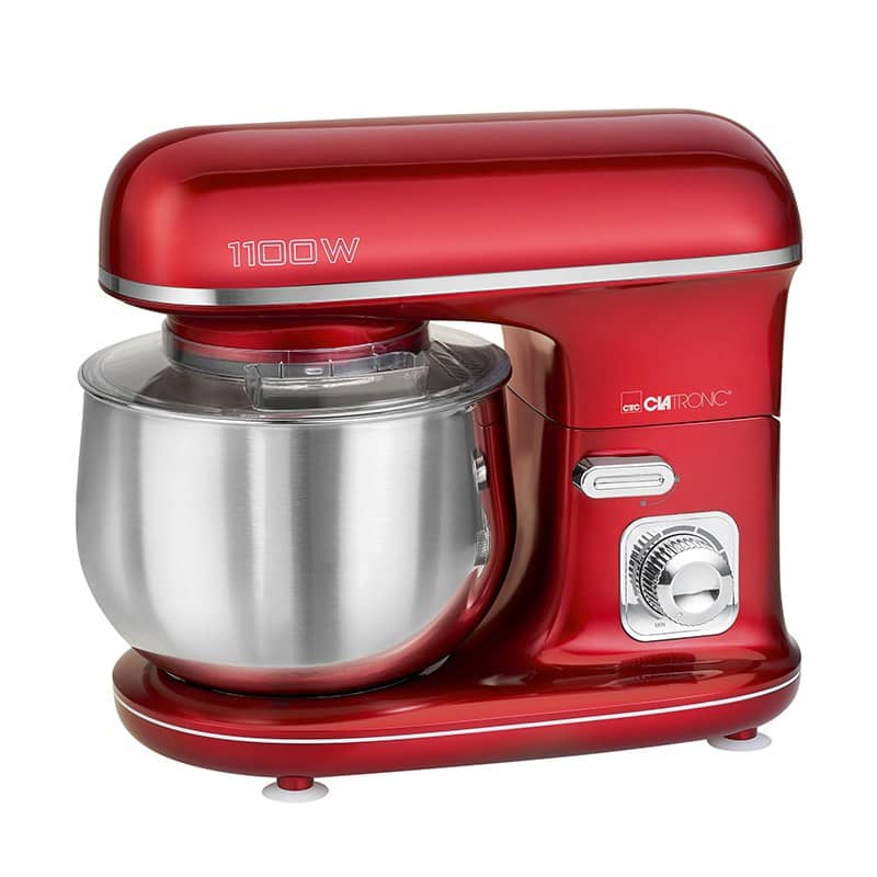 Keukenmachine: Clatronic keukenmachine 1100W KM 5L 3712 rood- Shoppydeals.fr