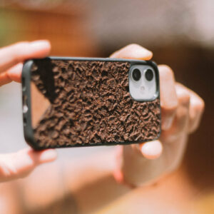 Organic Coffee Phone Case Taking a Picture 2