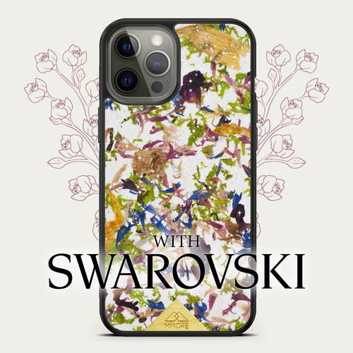 Swarovski Organic Smartphone-Hülle - Crystal Meadow - Shoppydeals.com