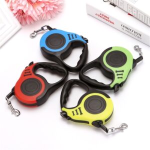 3 5M Automatic Retractable Dog Strap Flexible Dog Puppy Cat Traction Rope Extending Dog Leash for 5