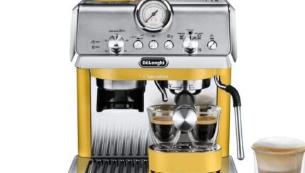  La Specialista Arte by DeLonghi: la cafetera espresso amarilla que combina rendimiento y diseño - ShoppyDeals