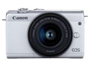Comparaison du Canon EOS M200 Kit Blanc EF-M15-45 IS STM avec d'autres appareils photo hybrides sur le marché - shoppydeals.fr
