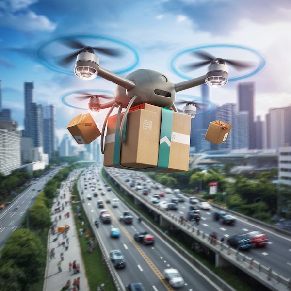 Comment les drones révolutionnent l'industrie de la livraison ...